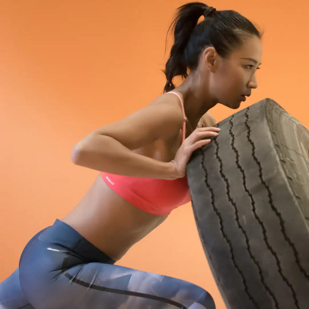 intense training using tire